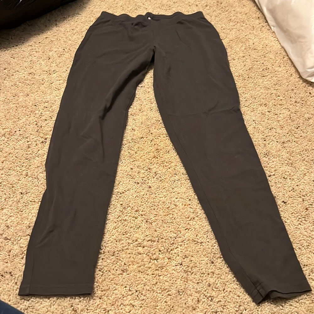 Gray leggings